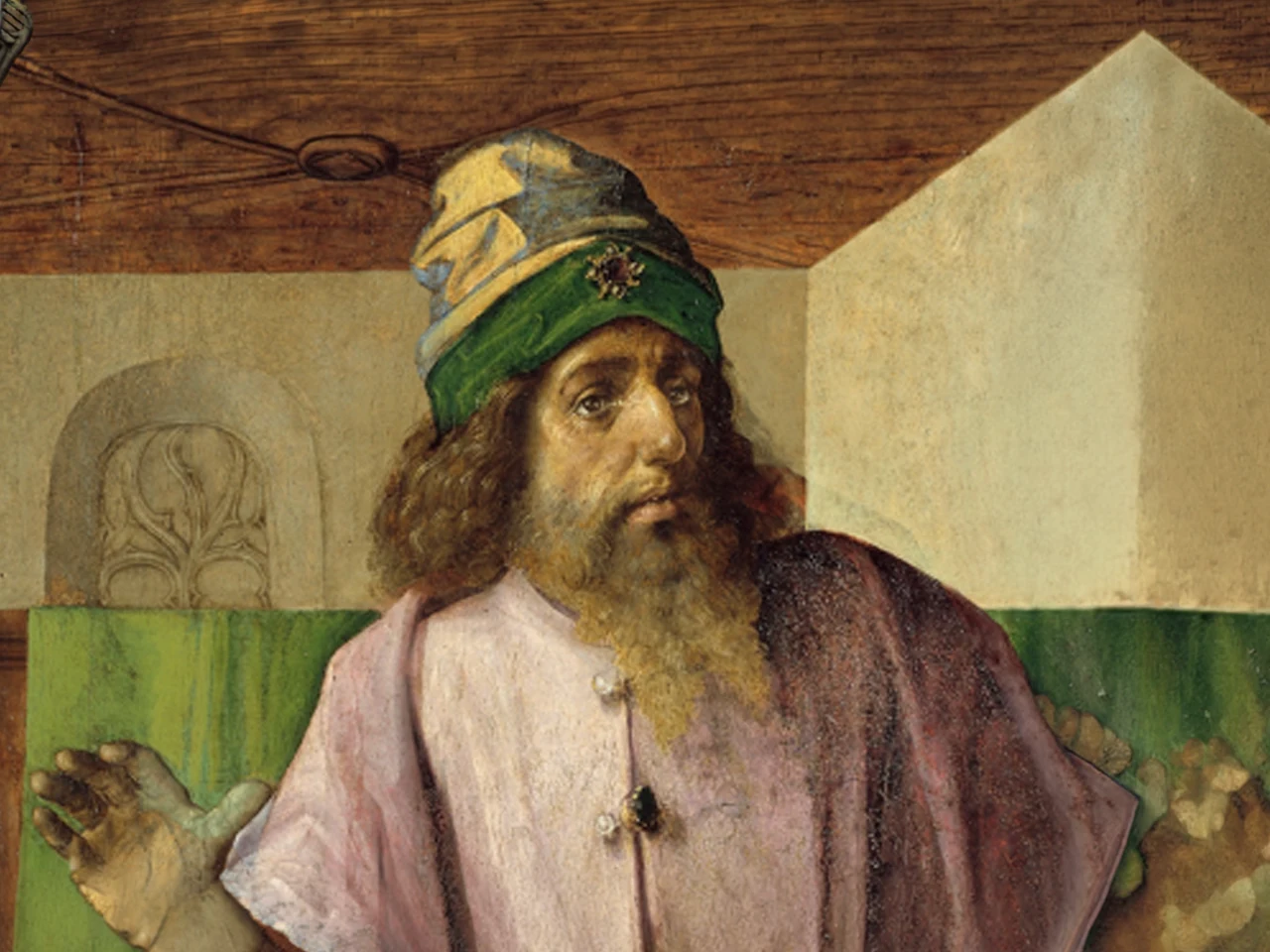 Retrato renascentista de um homem