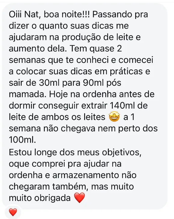 Depoimento de aluna