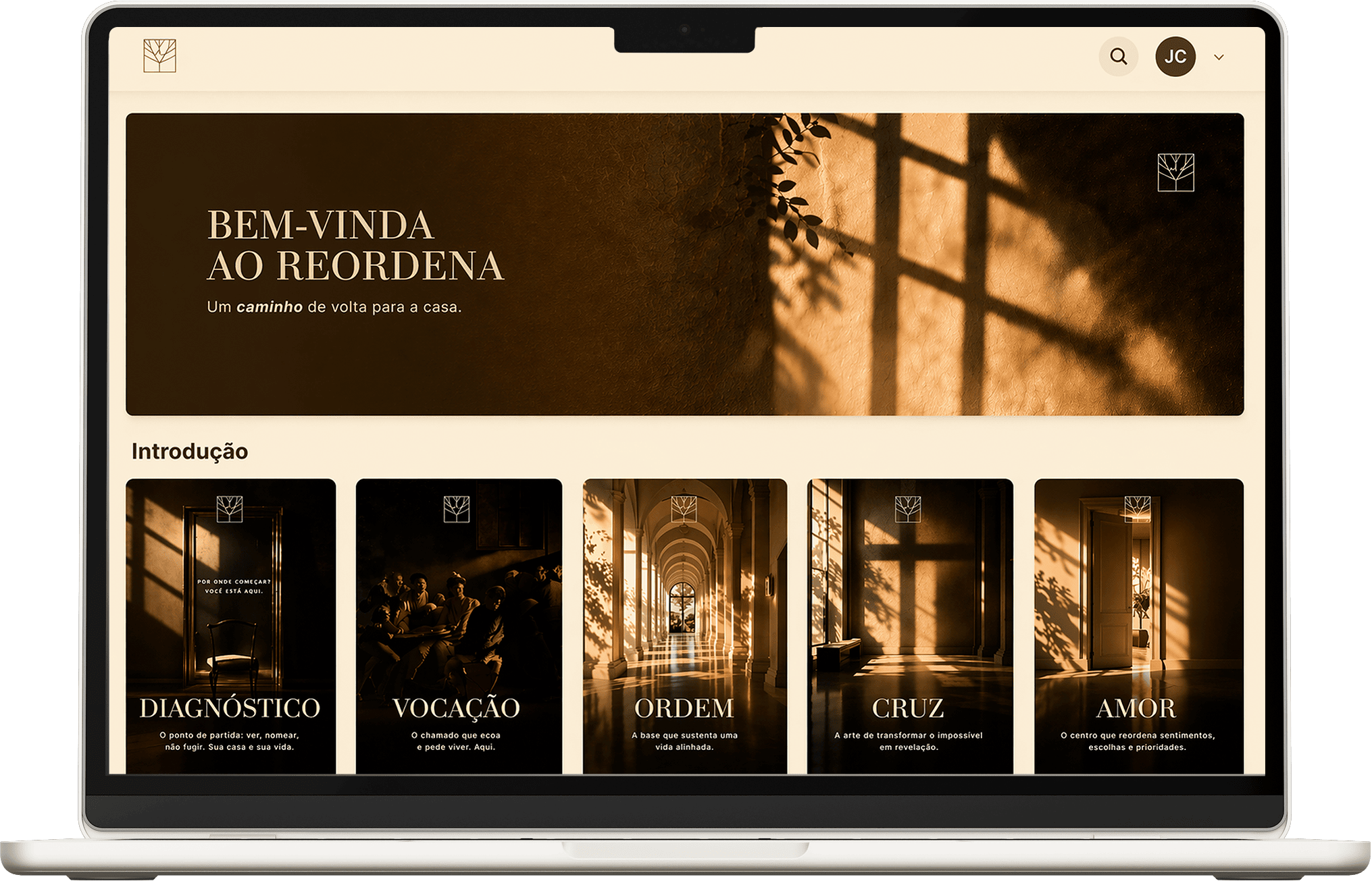 REORDENA — Plataforma do curso
